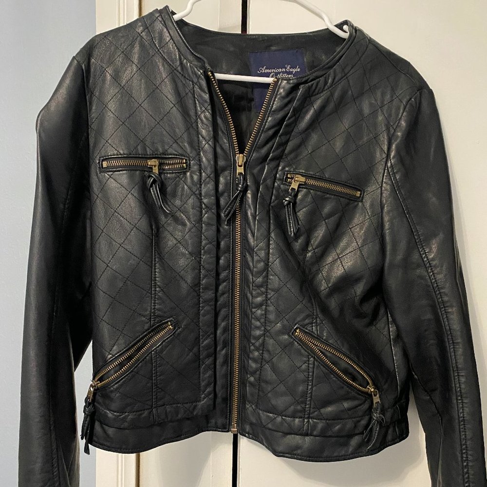 American Eagle Leather Jacket